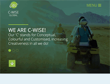 Tablet Screenshot of cwise-global.com